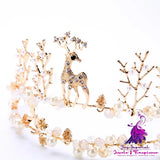 Fawn Crown Animal Wedding Accessory