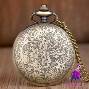 Dinosaur Necklace Pocket Watch Souvenir