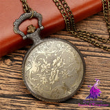 Animal Pattern Eagle Pocket Watch