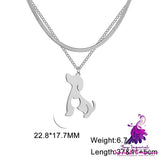 Animal Double Layer Necklace