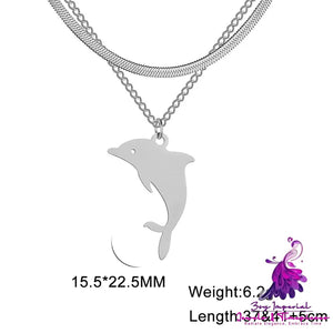 Animal Double Layer Necklace