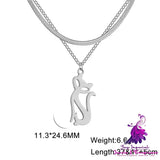 Animal Double Layer Necklace