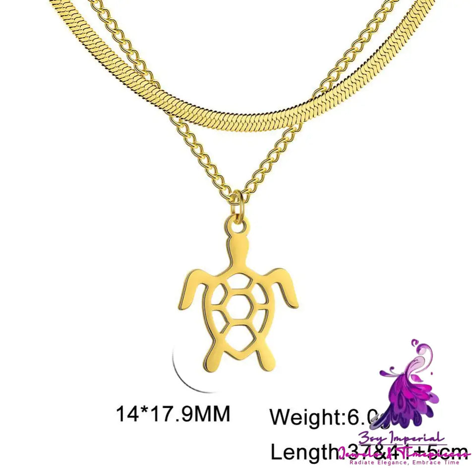 Animal Double Layer Necklace