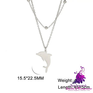 Animal Double Layer Necklace