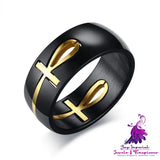 Egyptian Cross Ankh Ring