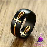 Egyptian Cross Ankh Ring