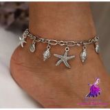 Boho Turtle Shell Anklet Bracelet