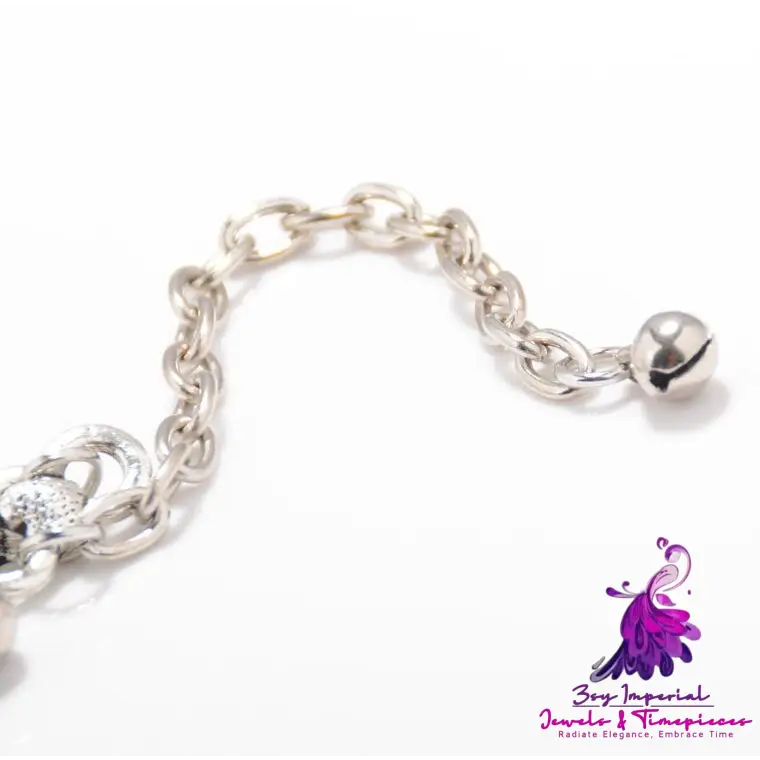 Boho Silver Anklet