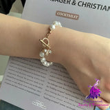 Fashionable Pearl Pendant Bracelet