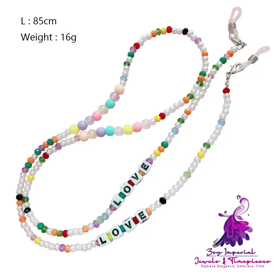 Crystal Eyeglasses Chain