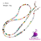 Crystal Eyeglasses Chain