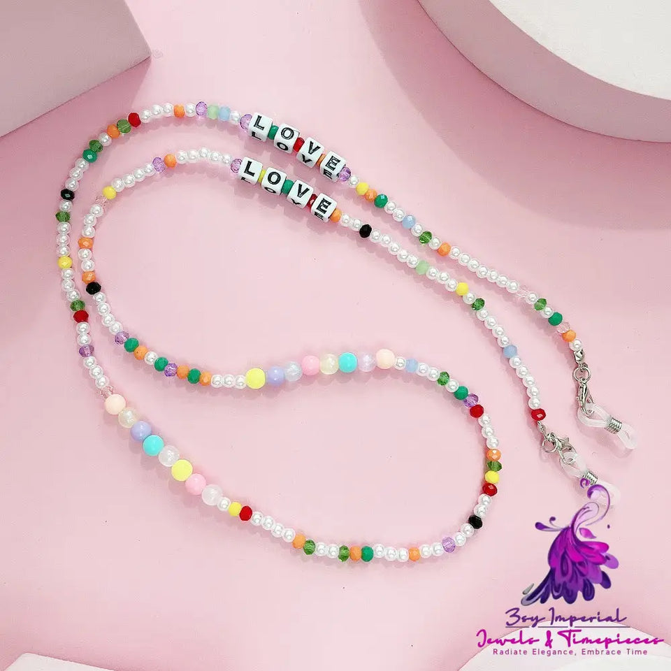 Crystal Eyeglasses Chain