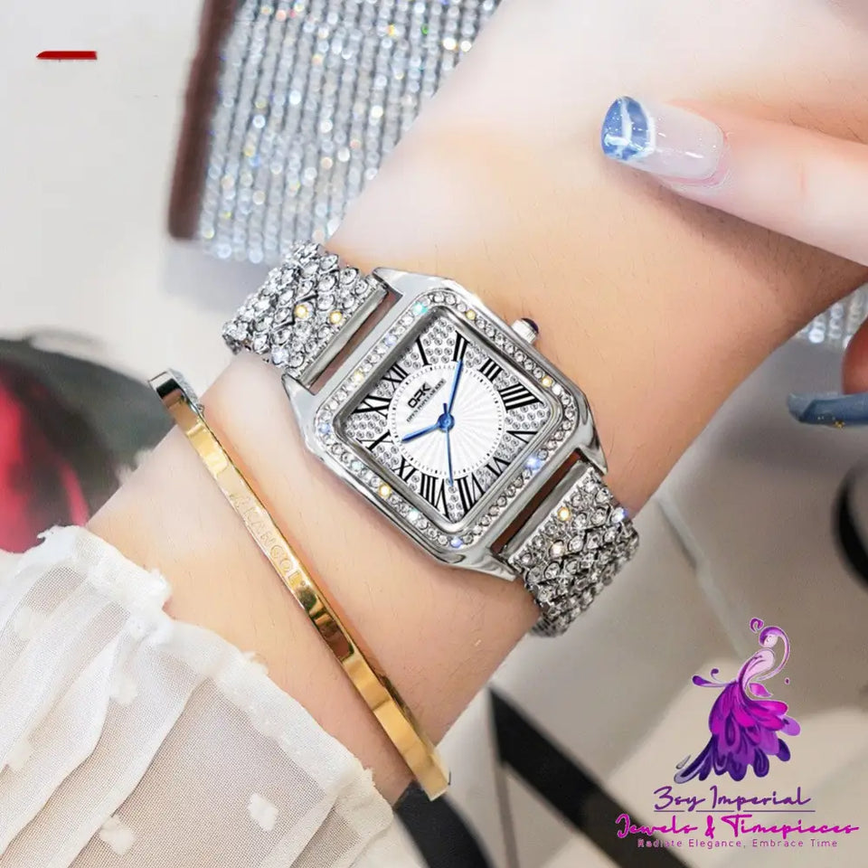 Antique Diamond Waterproof Lady’s Quartz Watch