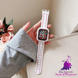 Apple Watch Silicone Strap Set with Case