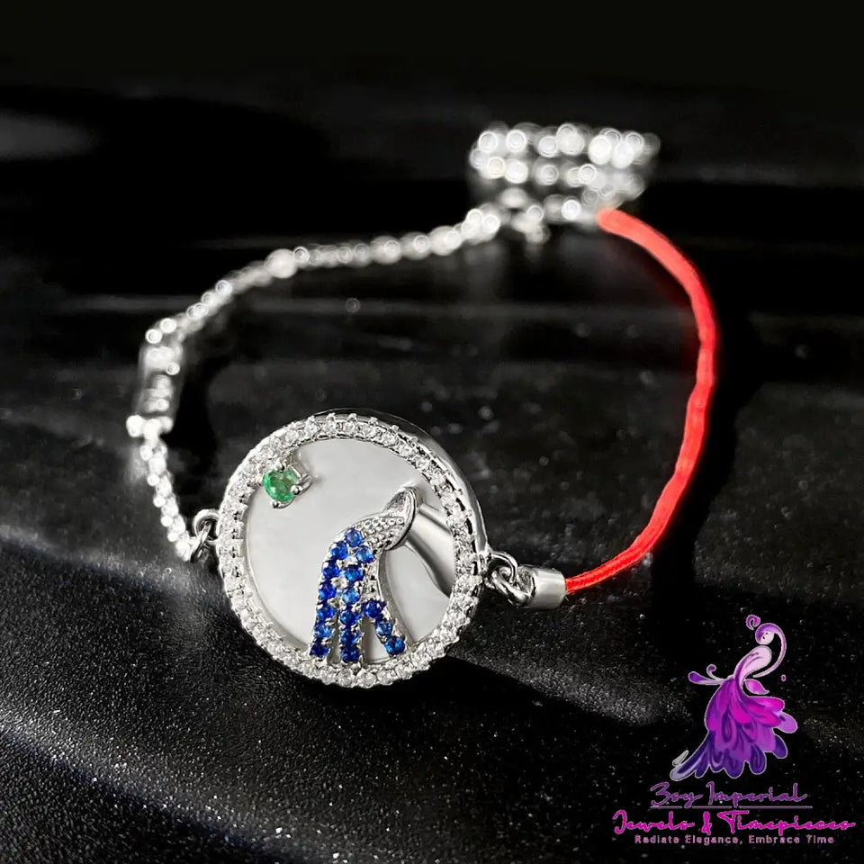 Aquarius Constellation Bracelet