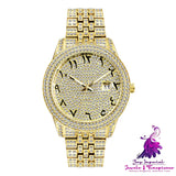 Full Diamond Star Quartz Watch