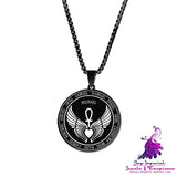 Archangel Michael Guardian Angel Pendant Necklace