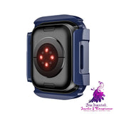 Solid Color Armored Watch Protective Case