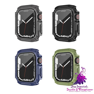 Solid Color Armored Watch Protective Case