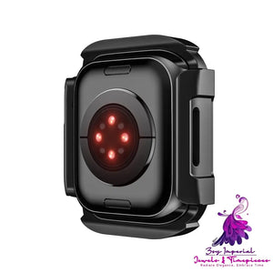 Solid Color Armored Watch Protective Case