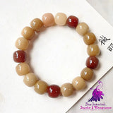 White Jade Bodhi Fashion Bracelet for Men