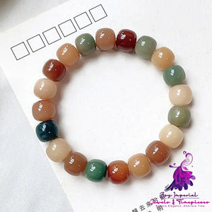 White Jade Bodhi Fashion Bracelet for Men