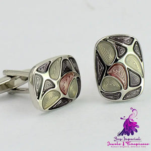 Bohemian Enamel Cufflinks