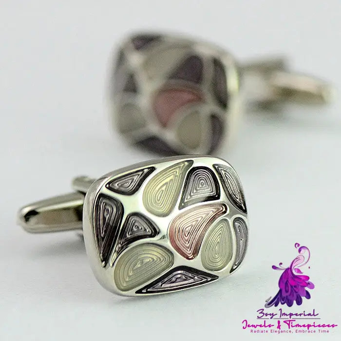 Bohemian Enamel Cufflinks