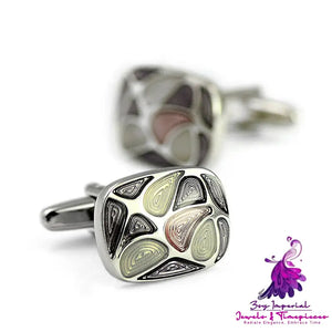 Bohemian Enamel Cufflinks