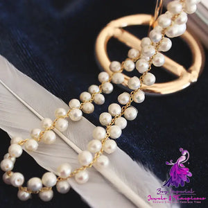 Hand-woven Pearl Necklace