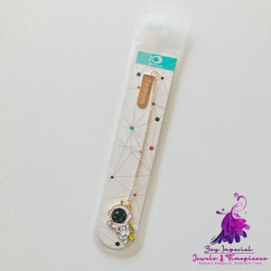 Science Fiction Astronaut Bookmark Cartoon Stationery