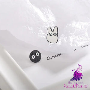 Cartoon Asymmetric Funny Earrings