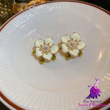 Gardenia Asymmetric Earrings