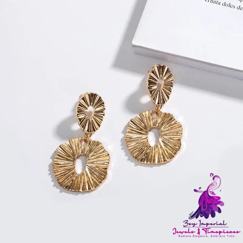 Multi-circle Atmosphere Earrings