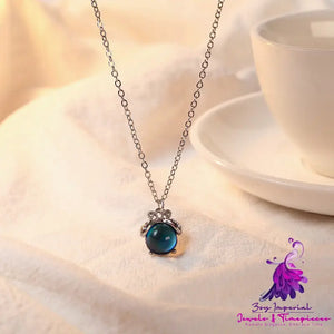 Color Changing Aurora Pendant Necklace