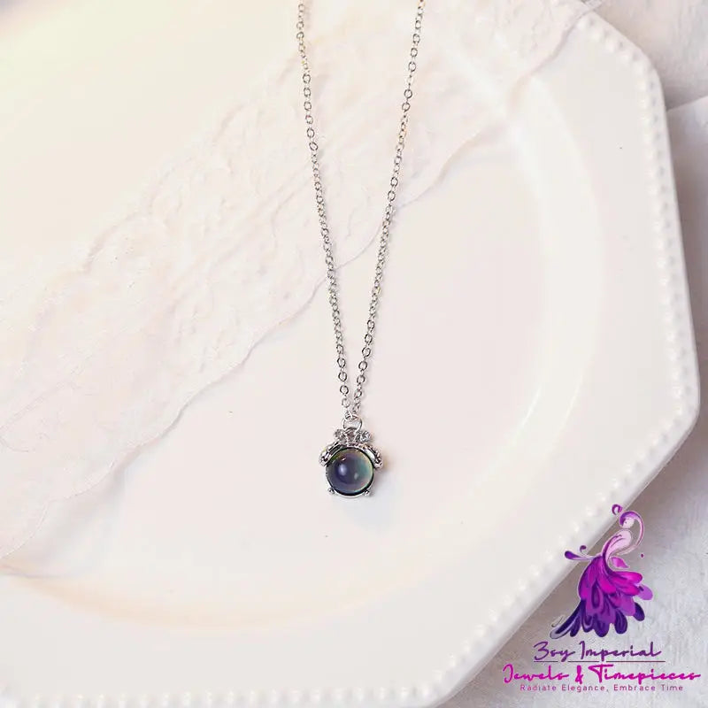 Color Changing Aurora Pendant Necklace