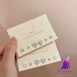 Aurora Colorful Love Earrings