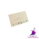 Aurora Colorful Love Earrings