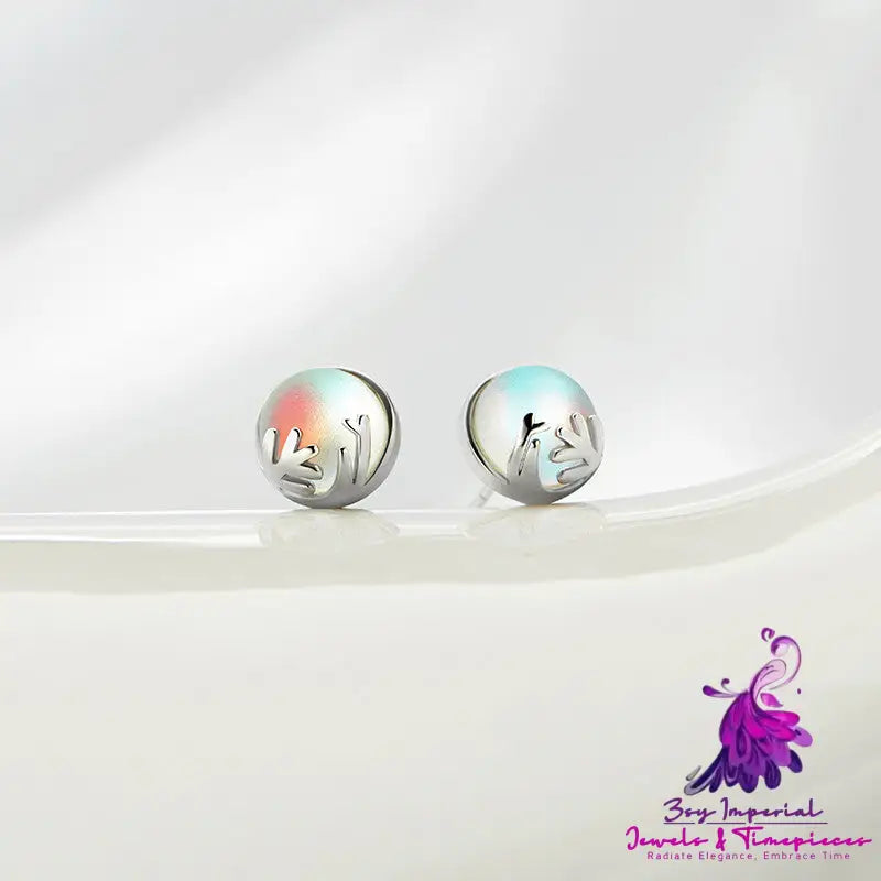 Aurora Forest Sterling Silver Earrings