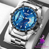 Luminous Waterproof Skeleton Watch