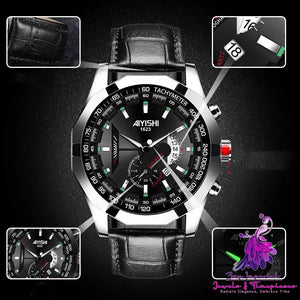 Luminous Waterproof Skeleton Watch