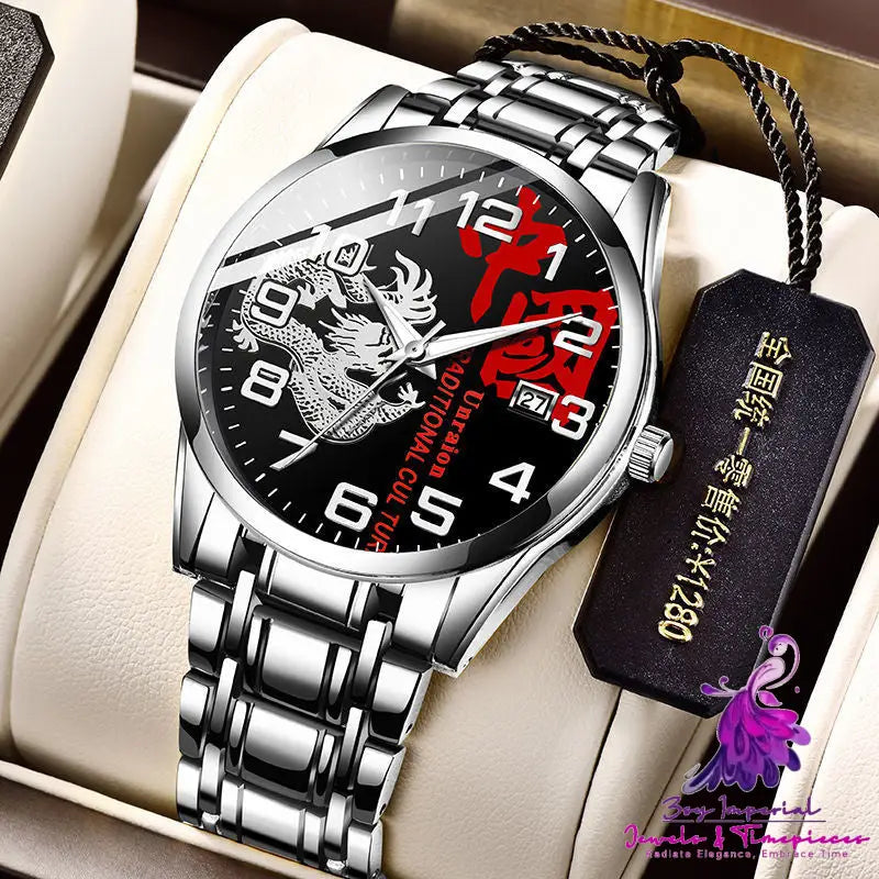 Automatic Mechanical Calendar Trend Men’s Watch