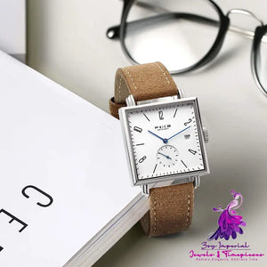 Square Automatic Casual Mechanical Watch