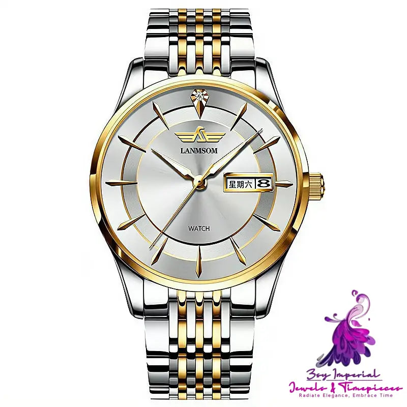 Diamond Waterproof Automatic Non-Mechanical Watch