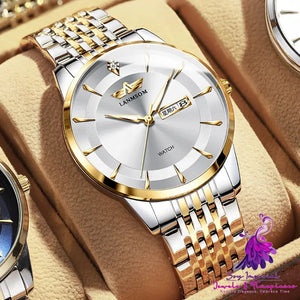 Diamond Waterproof Automatic Non-Mechanical Watch