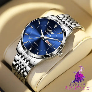 Fashion Automatic Men’s Steel Band Watch