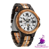 Pure Wood Handmade Mechanical Men’s Watch