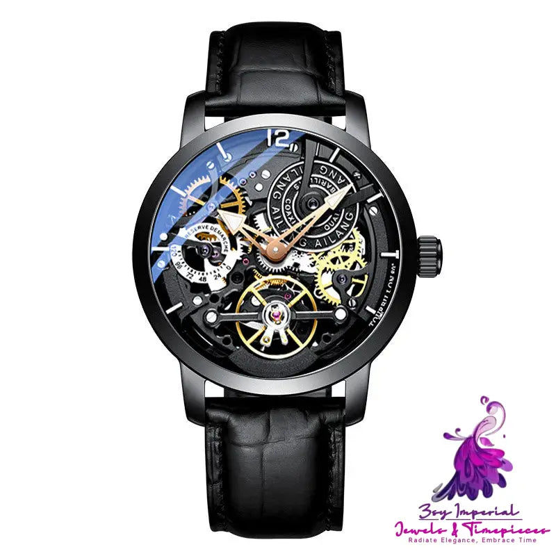 Mechanical Automatic Hollow Waterproof Watch