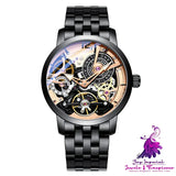 Mechanical Automatic Hollow Waterproof Watch