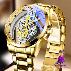 Double-sided Skeleton Automatic Machine Watch